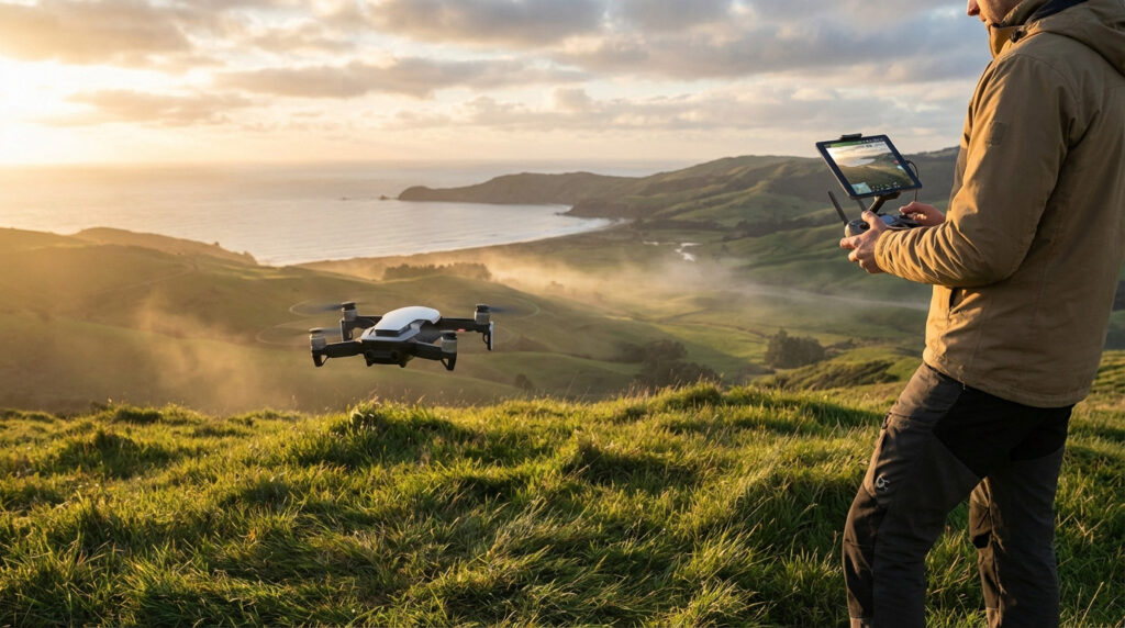 Drone photo débutant : bien s&rsquo;équiper pour voler et créer