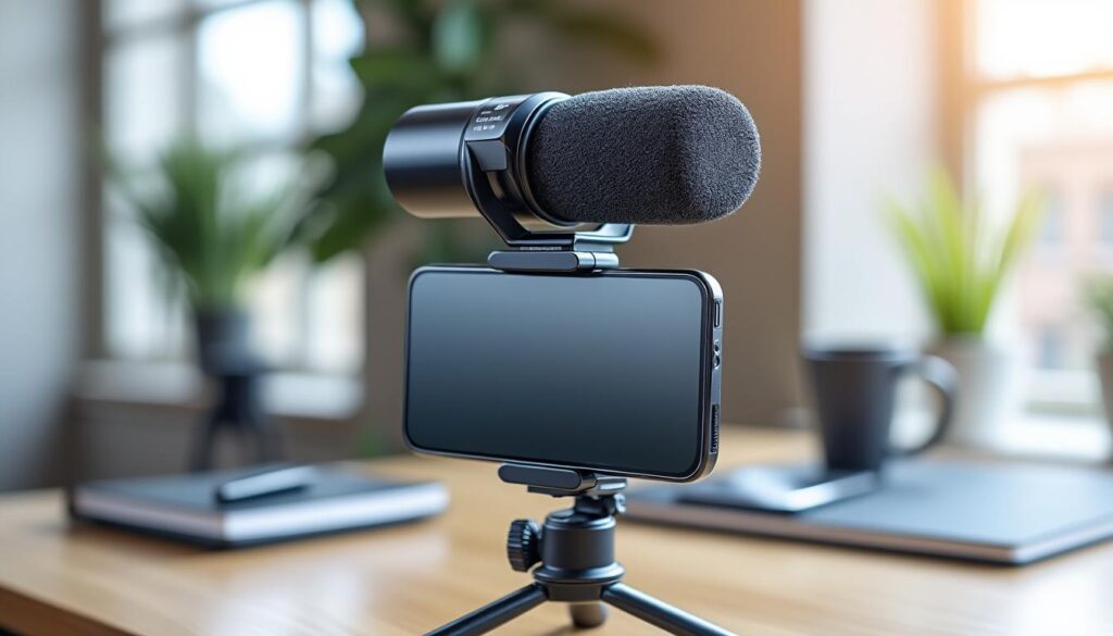 découvrez comment choisir le microphone vidéo idéal pour améliorer la qualité sonore de vos vidéos smartphone et obtenir un rendu professionnel.