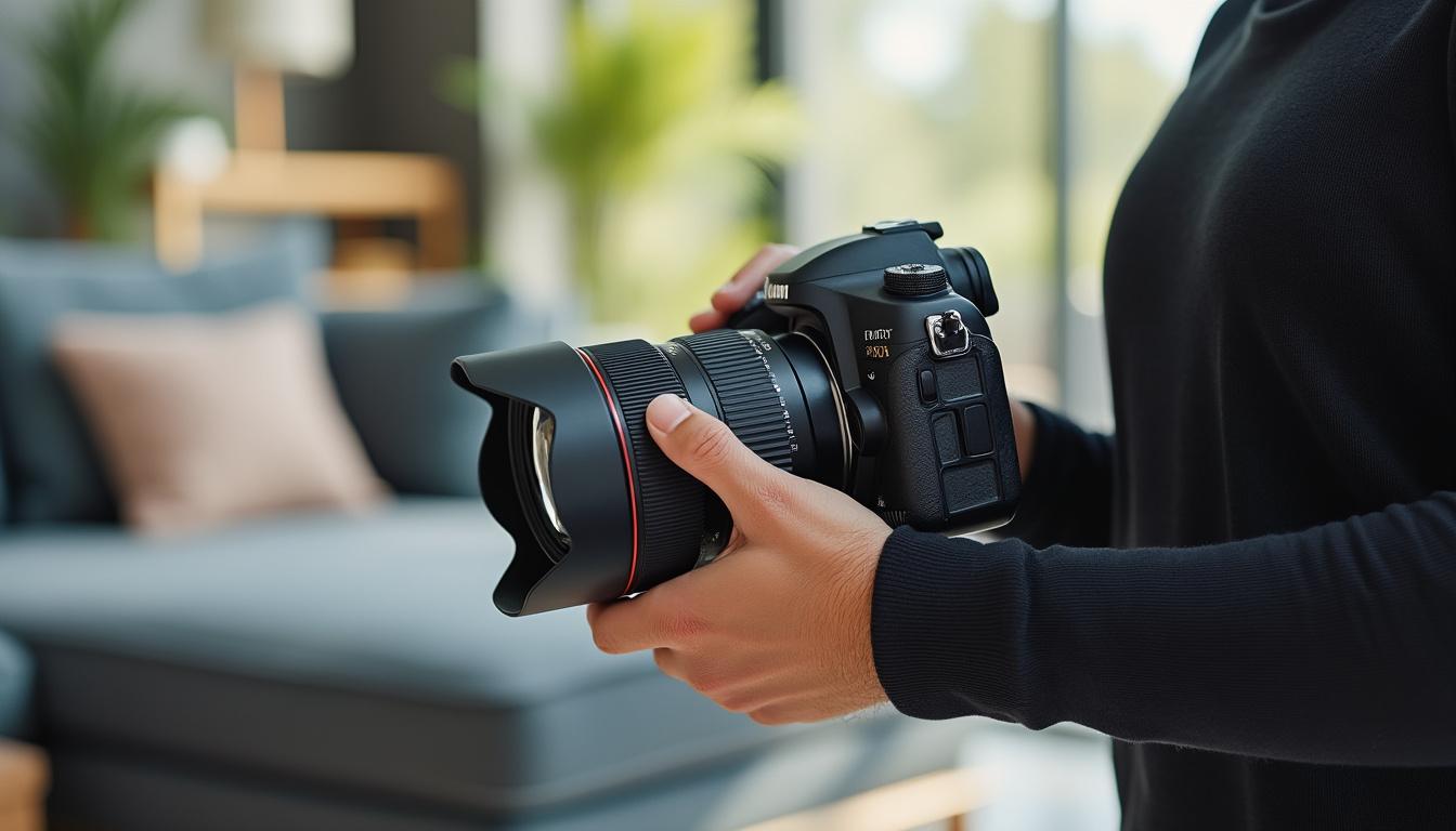 découvrez comment choisir l'objectif idéal pour réussir vos photos d'intérieur et sublimer vos espaces avec des images nettes et lumineuses.