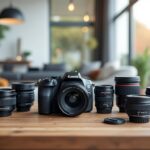 découvrez comment choisir l'objectif idéal pour réussir vos photos d’intérieur et capturer chaque détail avec précision et beauté.