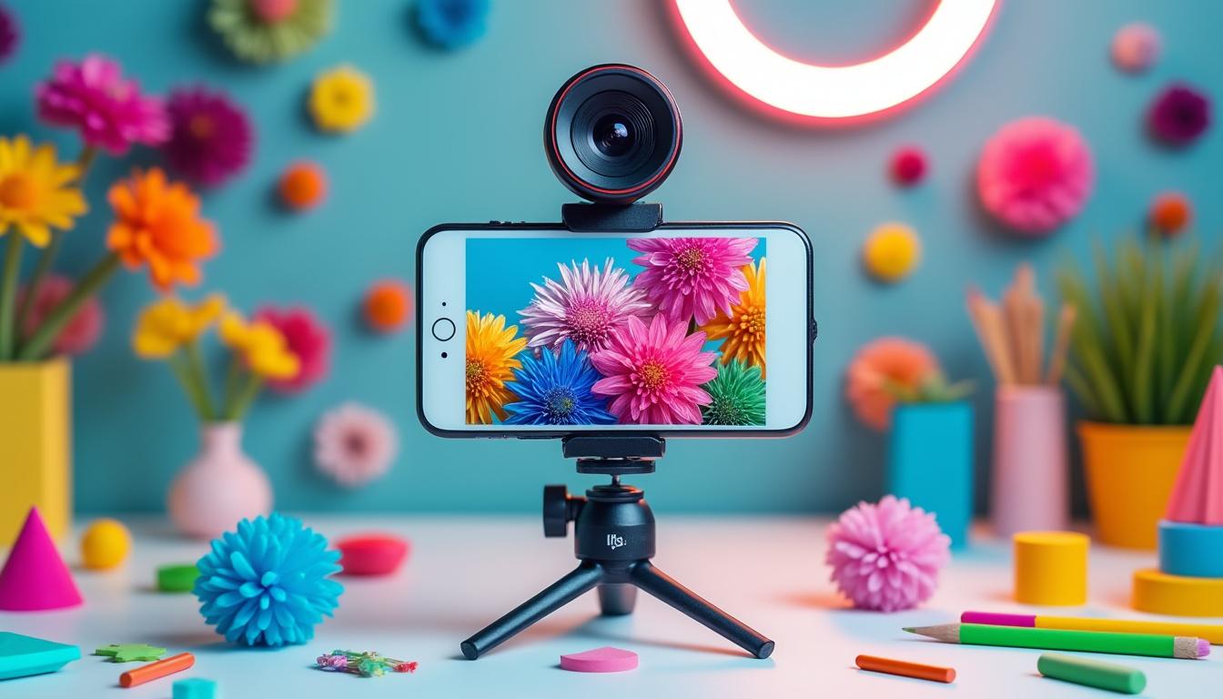 apprenez à utiliser un kit créatif smartphone pour stimuler votre imagination et réaliser des projets innovants facilement.